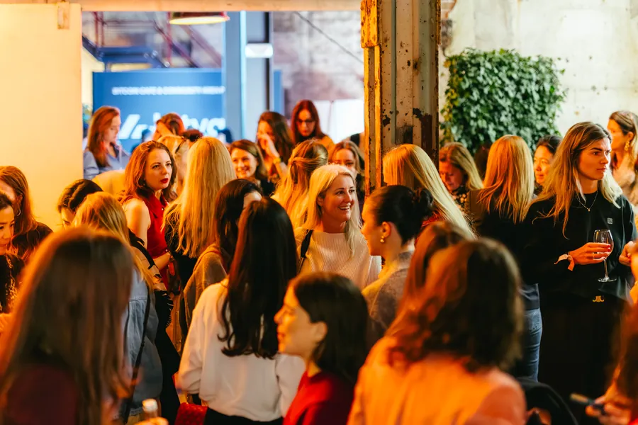 Whale Night crowd at Bitcoin Amsterdam